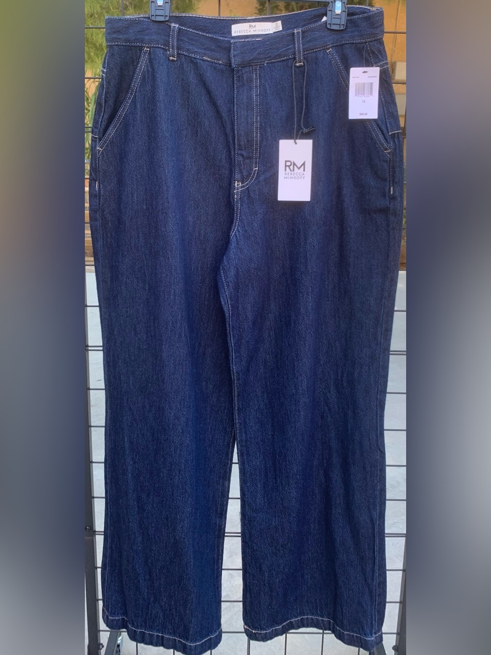 NWT Rebecca Minkoff Indigo Straight-Leg Jeans